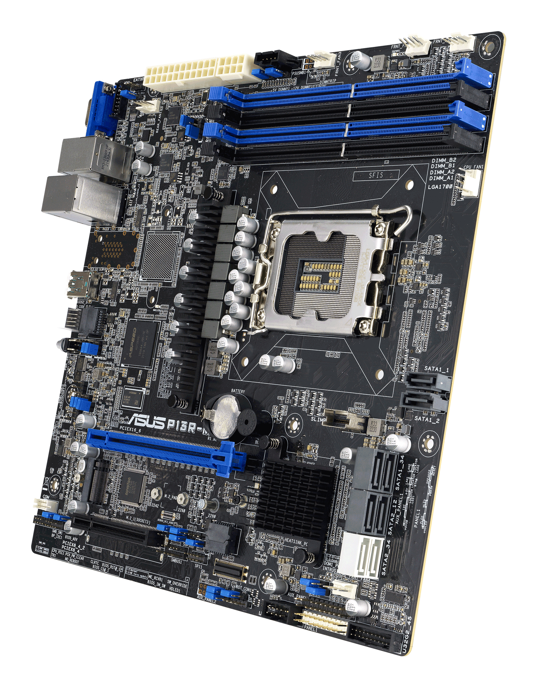 Asus Placa de baza P13R-M Intel C262 LGA1700 DDR5 micro ATX, 90SB0C70-M0UAY0 - imagine 3