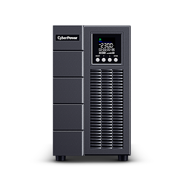Cyber Power UPS Online dubla conversie cu sin. pura, cu management, Tower, LCD, OLS3000EA-DE