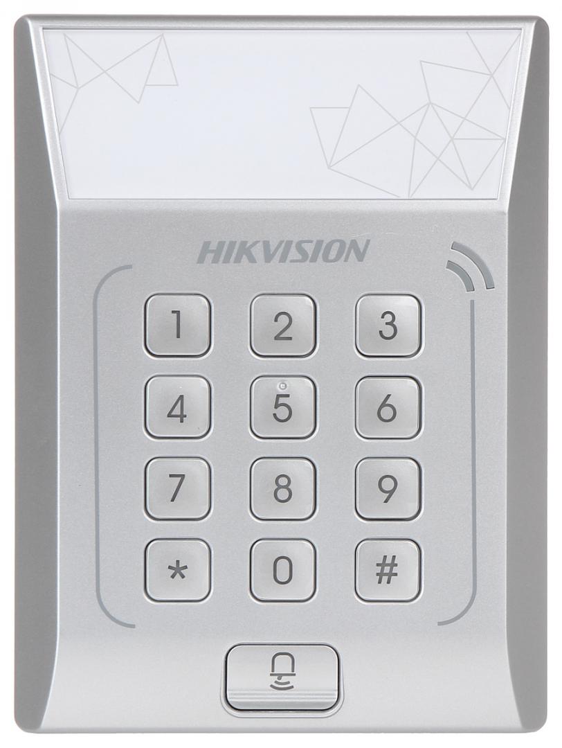 HIKVISION Cititor standalone cu tastatura si card de proximitate, DS-K1T801M