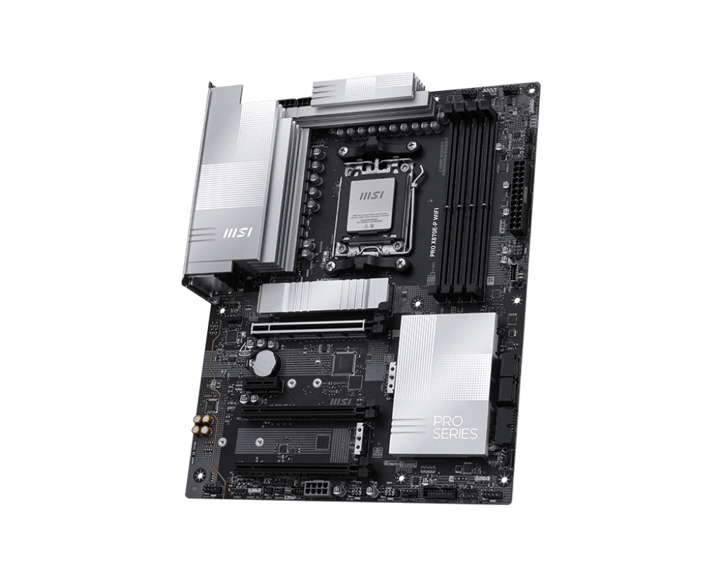 MSI Placa de baza, AM5, DDR5, BT, ATX, Negru 911-7E70-002, PRO X870E-P WIFI - imagine 2