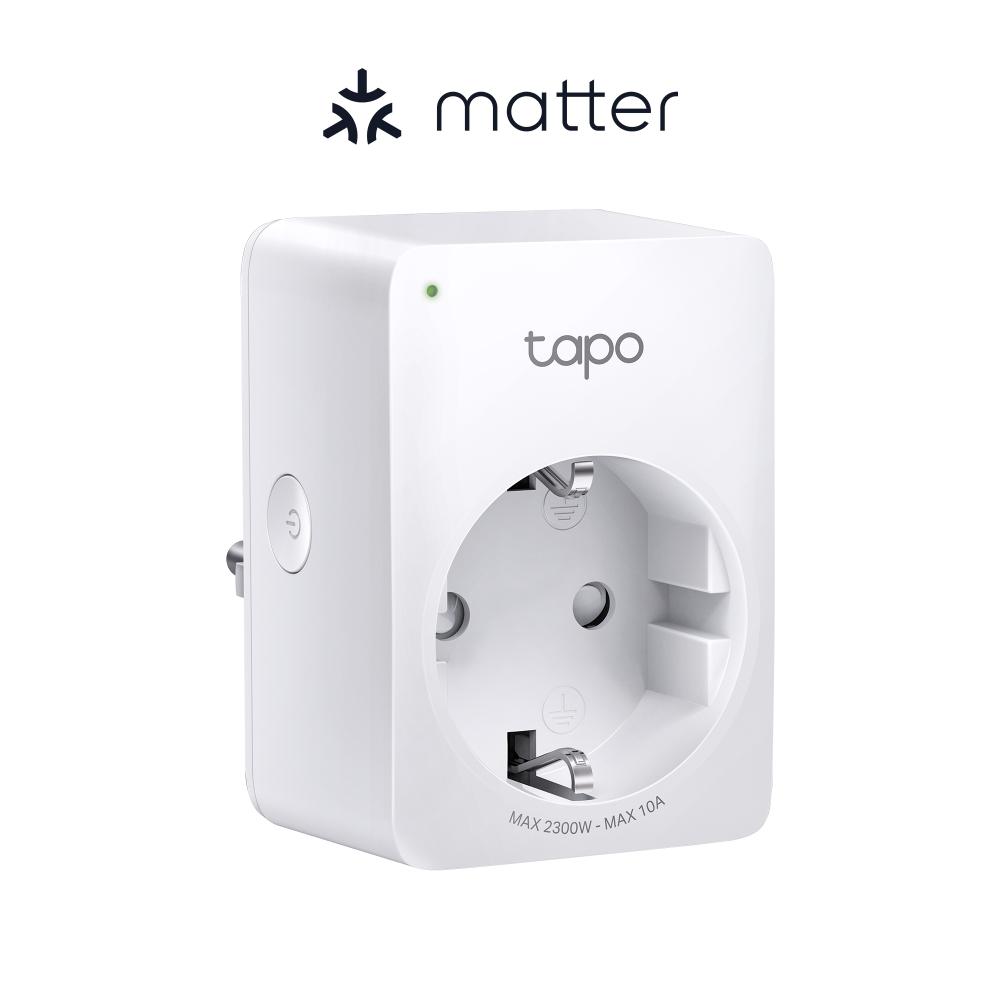 Tp-Link PRIZA inteligenta, certificare matter, Schuko x 1, conectare prin Schuko (T), 10, Tapo P100M