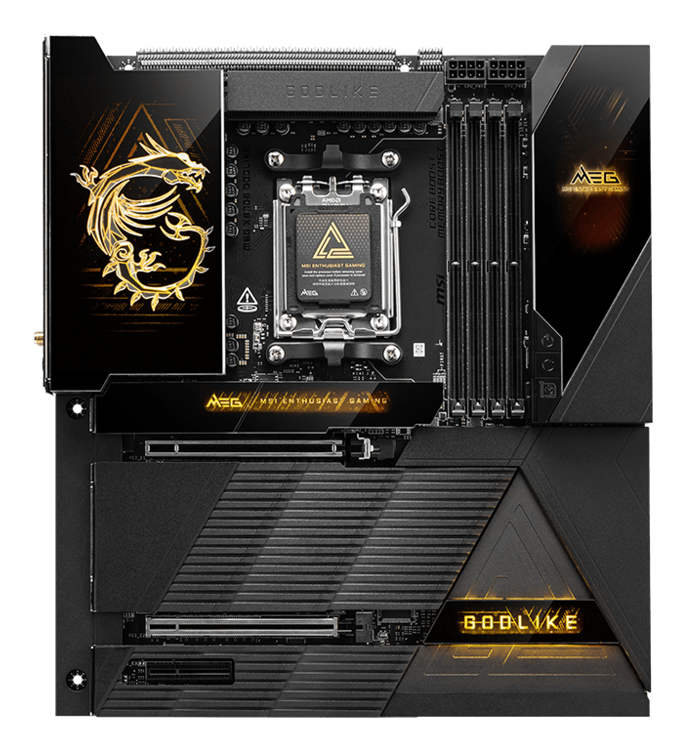 MSI Placa de baza MB AMD AM5 MEG X870E GODLIKE, 7E48-001R - imagine 2