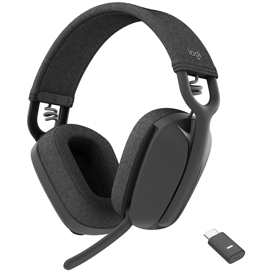Logitech Zone Vibe Wireless UC Headset Graphite, 981-001199