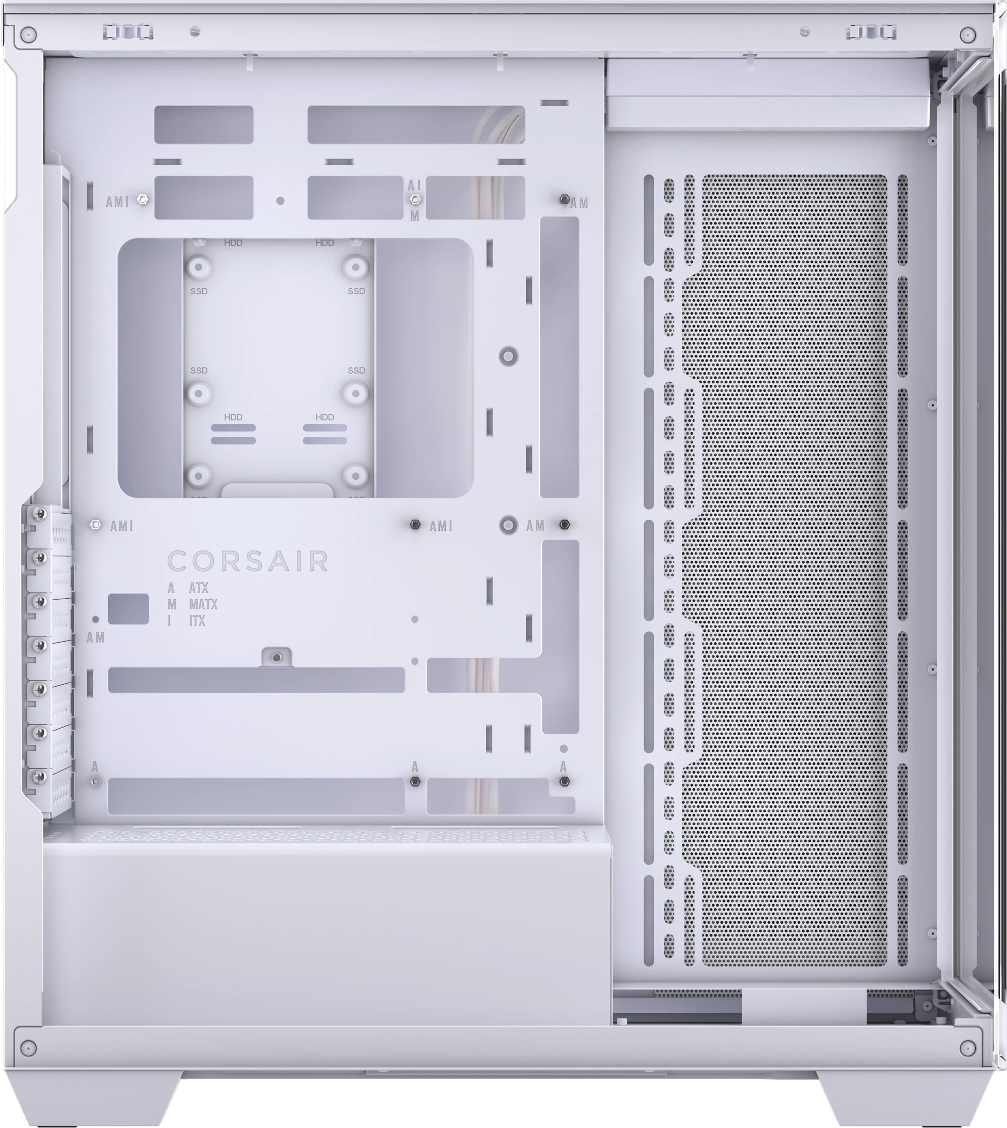 Corsair Carcasa 3500X, Mid-Tower, ATX, Alb, CC-9011277-WW - imagine 4
