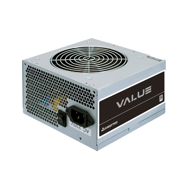 CHIEFTEC SURSA Value 400 W, non-modulara, certificare 80 Plus, ventilator 120mm, CPU 4+4, APB-400B8