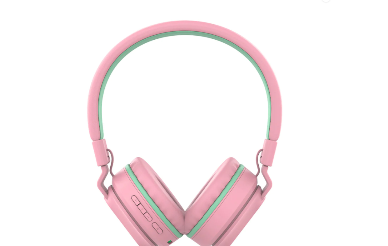 TELLUR Casti Over-ear Buddy, Wireless, Roz, TLL511511 - imagine 2