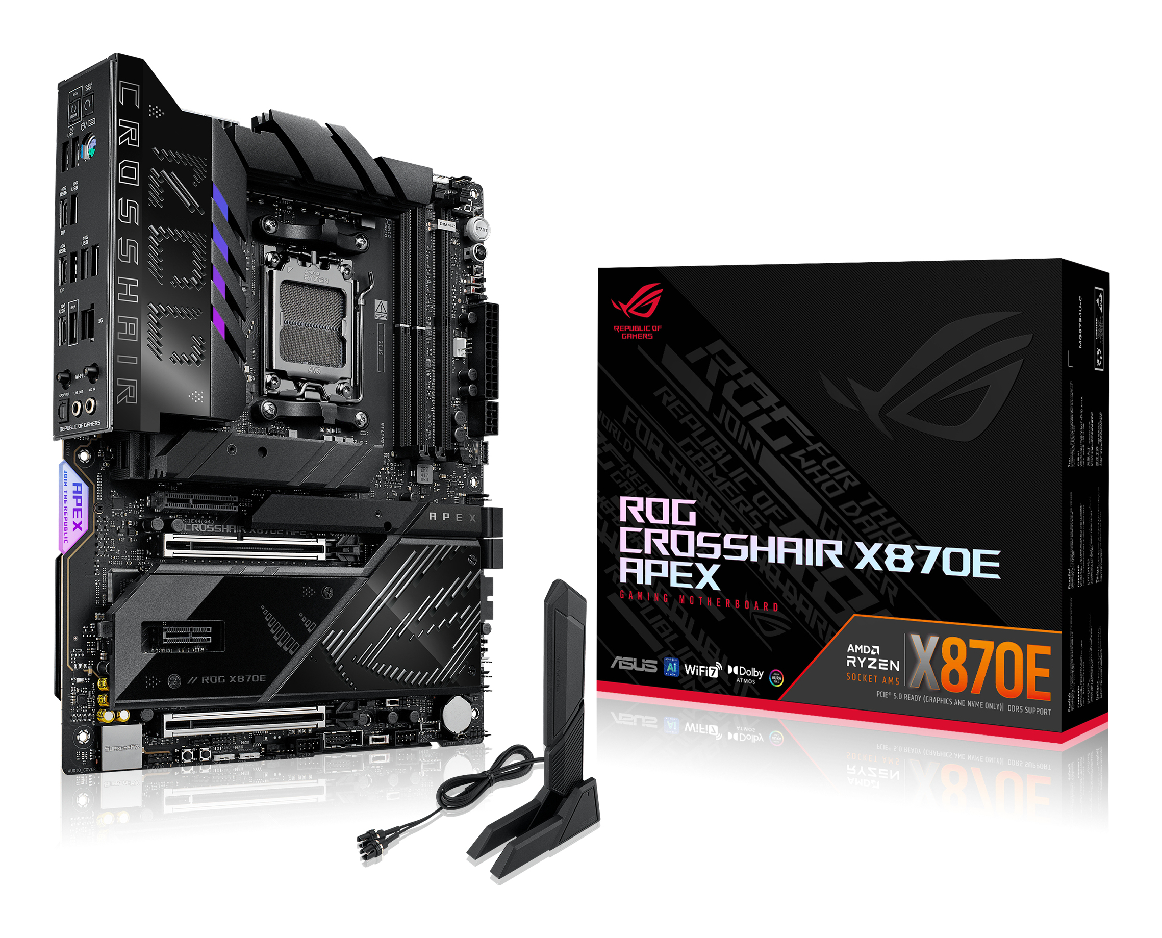 Asus MB AMD X870E SAM5 ATX/, ROG CROSSHAIR X870E APEX