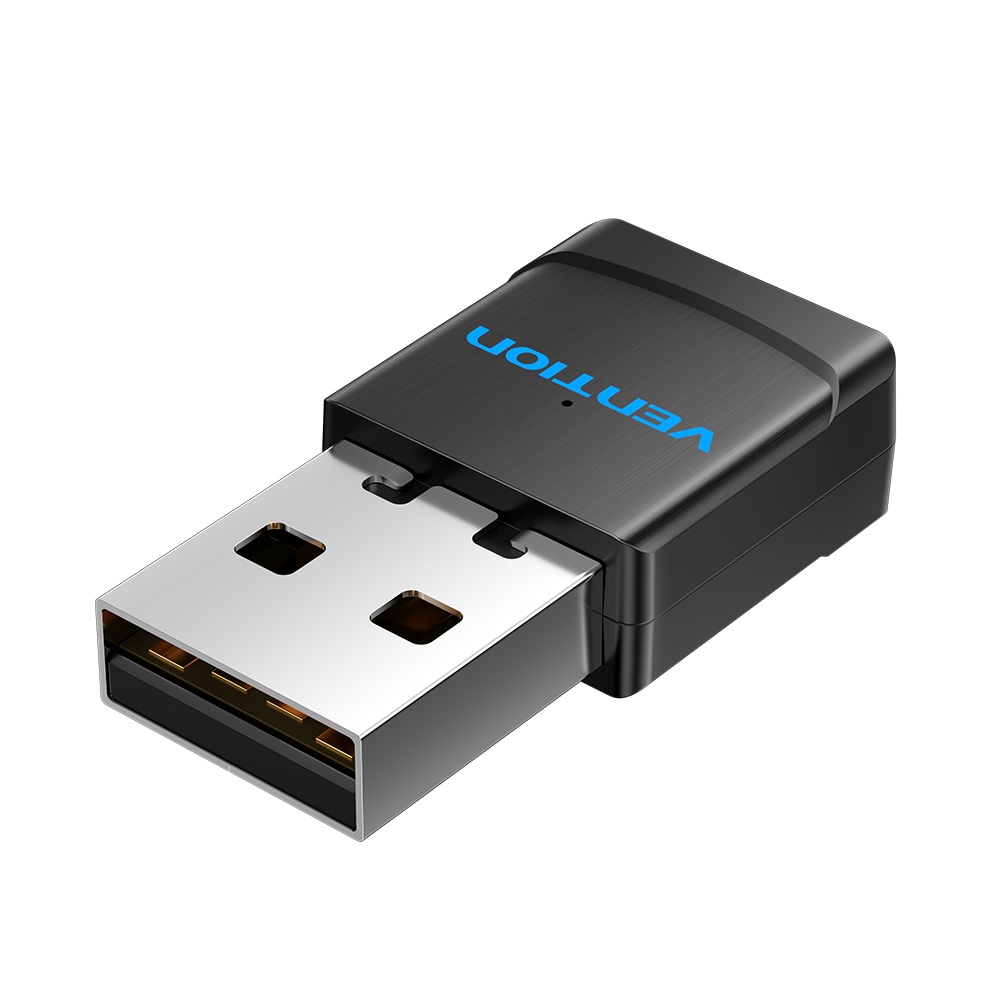Vention Adaptor USB Wi-Fi Dual Band Adapter 2.4G/5G Black, KDSB0
