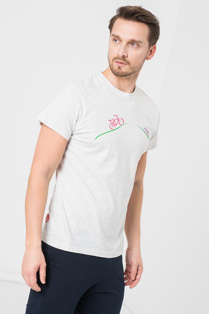 PEGAS TRICOU CASUAL BICICLETE FAMILIE BARBATI LIGHT GREY-L, PS2122-00-1-BF-L