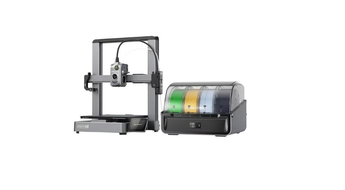 CREALITY 3D PRINTER, Tehnologie FDM, Volum printare: 260 × 260 × 300 mm, CREALITY HI COMBO - imagine 3
