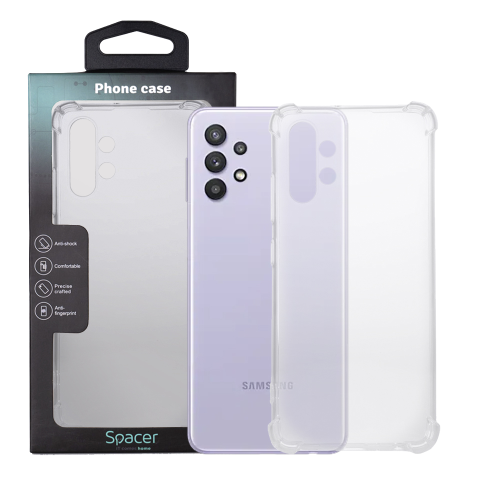 SPACER Husa Samsung Galaxy A32 4G, transparenta, grosime 1.5mm, protectie, SPPC-SM-GX-A324G-CLR