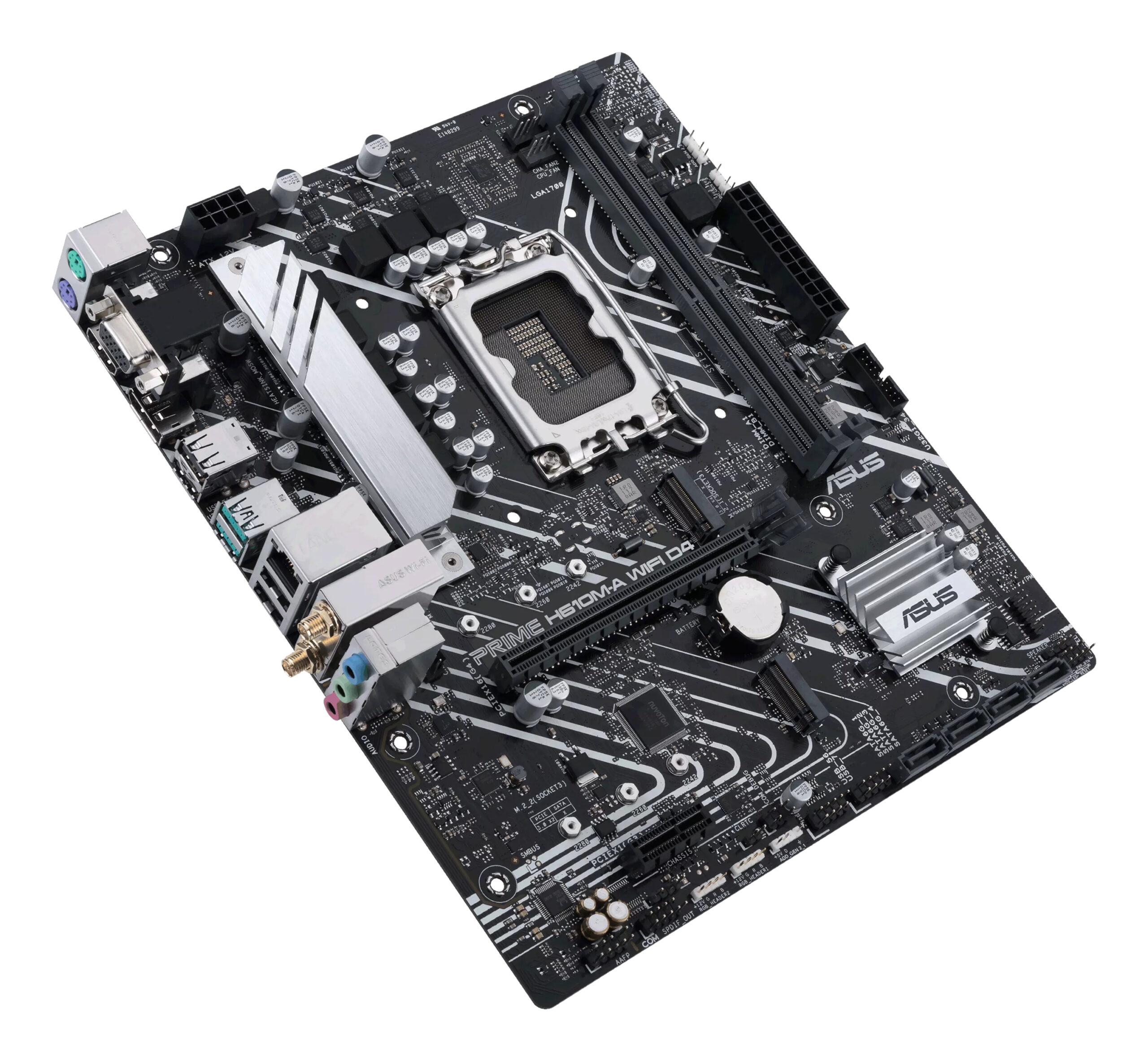 Asus Placa de baza MB Intel 1700 PRIME H610M-A WIFI D4, 90MB1C80-M0EAY1 - imagine 5