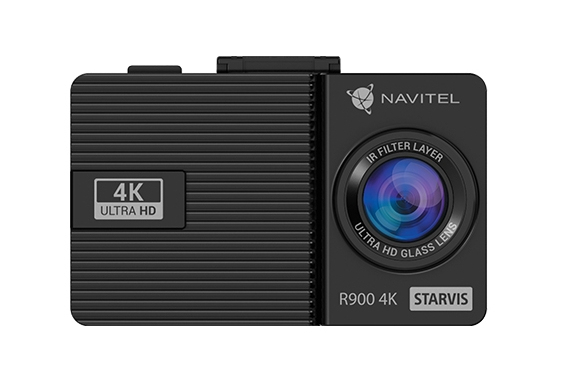 Navitel Camera Auto DVR, Filmare infrared, senzor SONY 415 STARVIS, 3840*2160P 30fps, USB-C, R900 4K