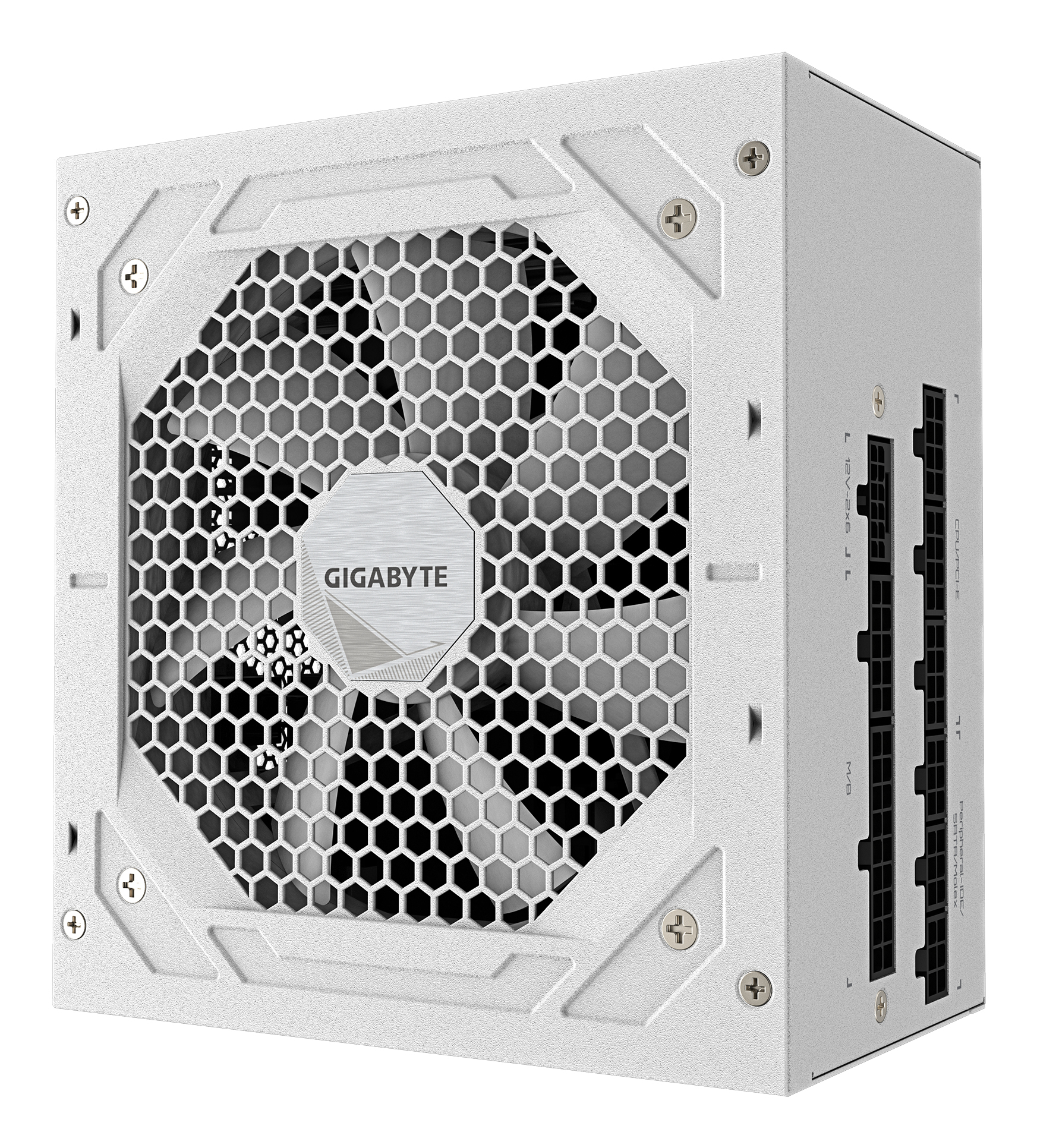 Gigabyte Sursa, Full Modulara, 750W, 80 Plus Gold, ATX, Alb, GP-UD750GM PG5 ICE - imagine 2