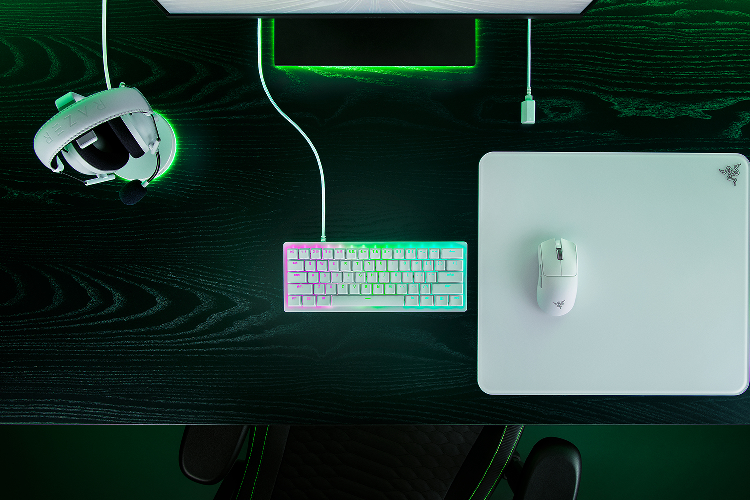 Razer Huntsman V3 Pro TKL, alb, RZ03-04981700-R3M1