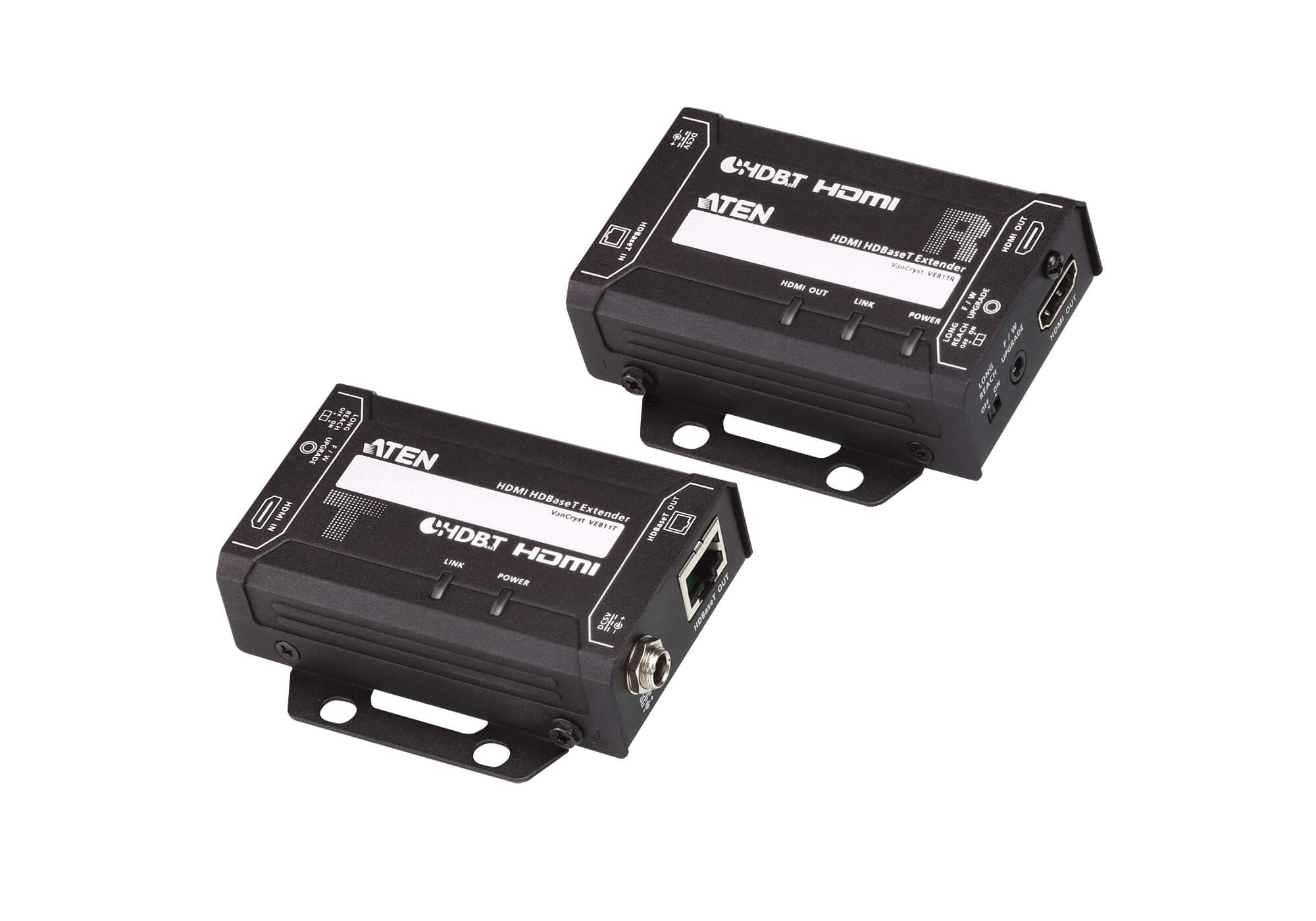 Aten CABLU video, extender, HDMI (M) | RJ-45 la HDMI (M) | RJ-45, 4K DCI (4096x2160) la, VE811-AT-G
