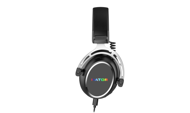 HATOR Casti Gaming Head-band Hypergang 3 USB, Wireless/Wired, Negru, ESH50