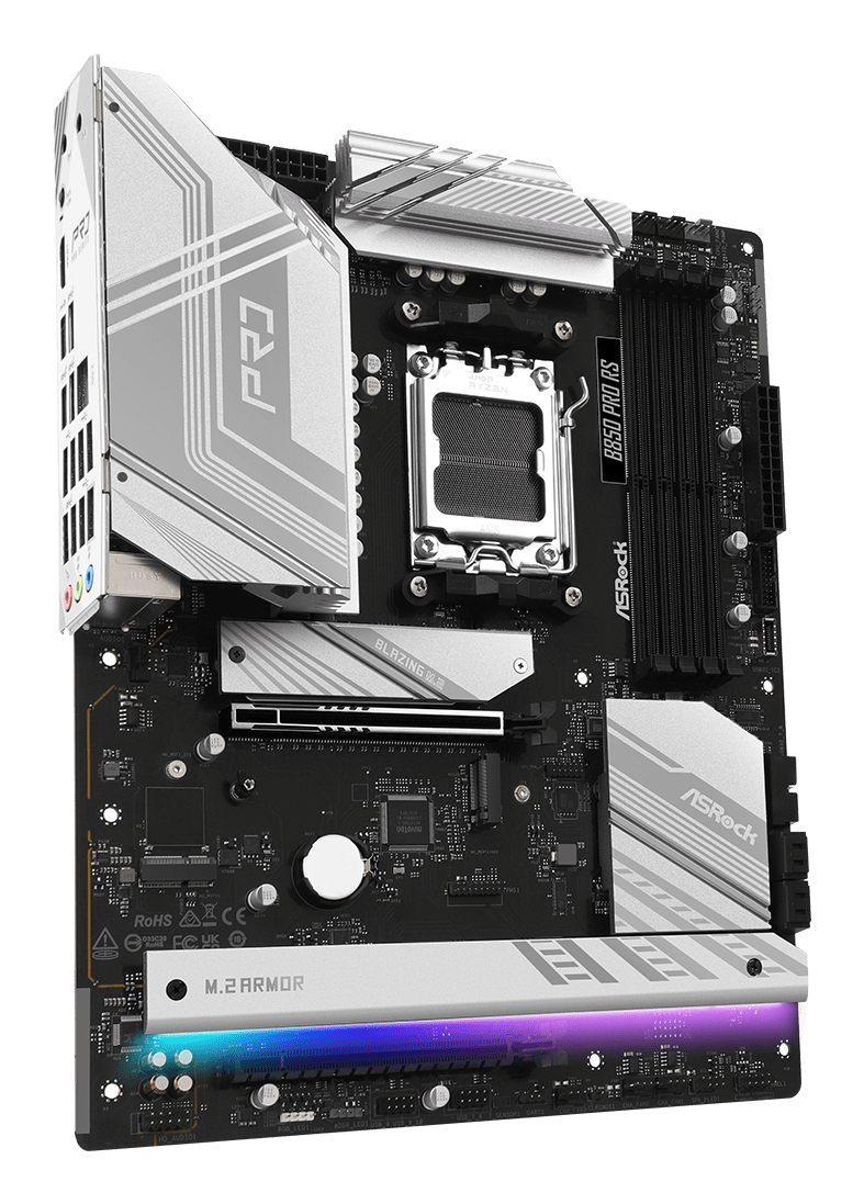 Asrock MB AM5, B850 PRO RS - imagine 4