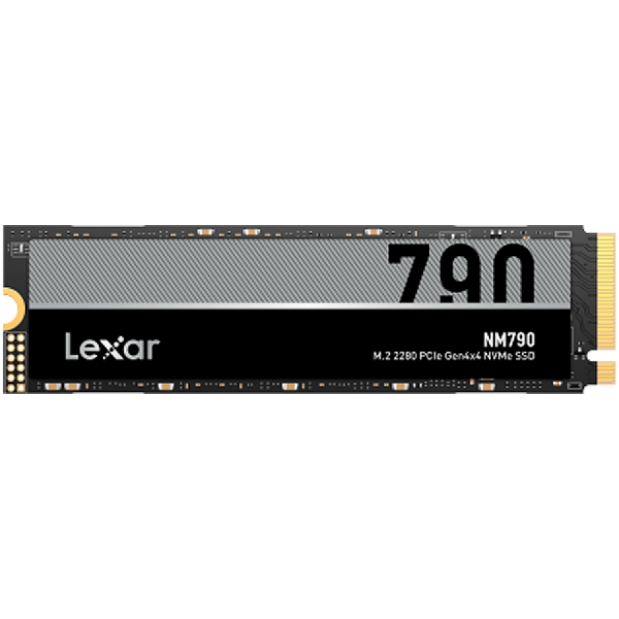 Lexar 2TB High Speed PCIe Gen 4X4 M.2 NVMe, up to 7400 MB/s read and 6500 MB/s, LNM790X002T-RNNNG