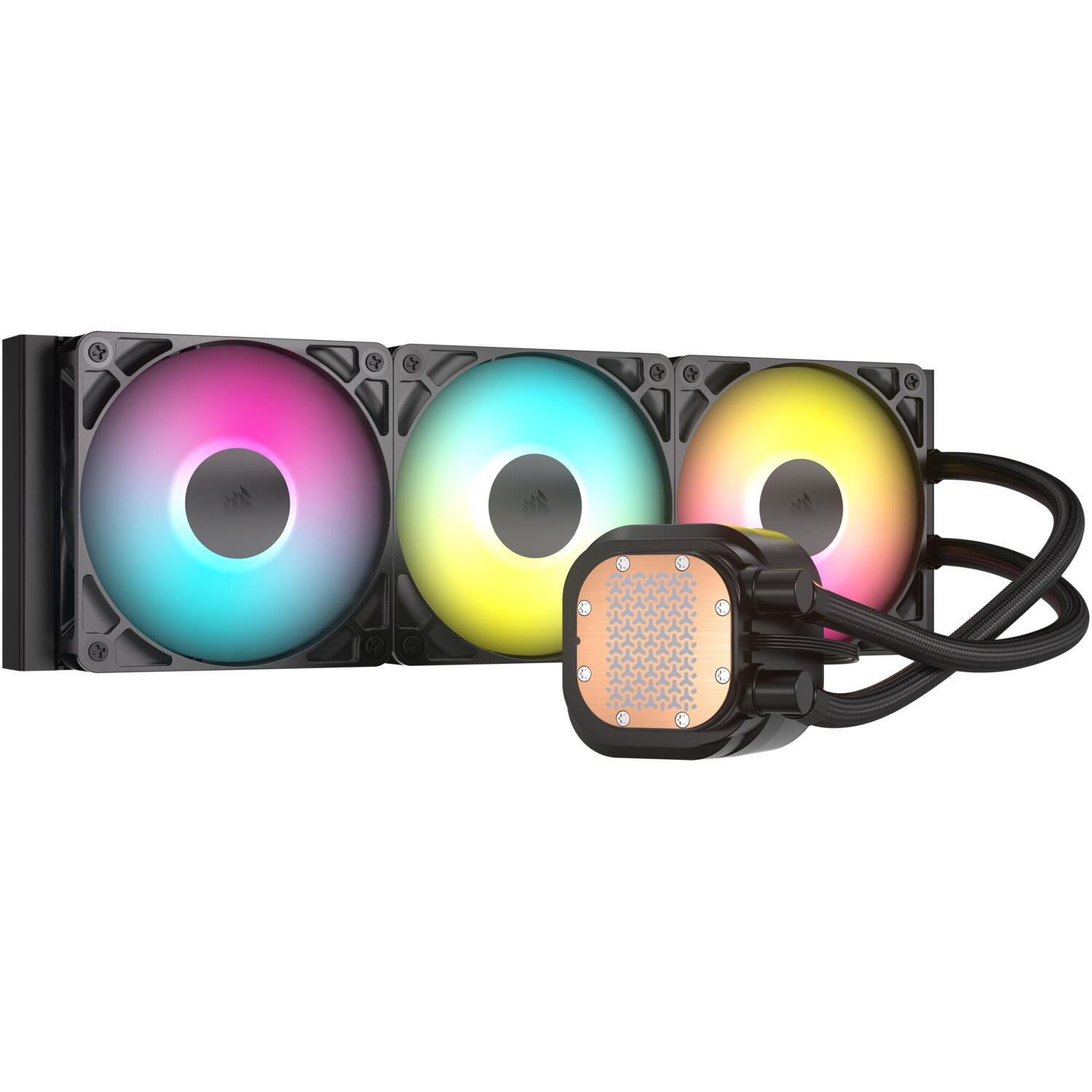 Corsair CR LIQUID COOLER NAUTILUS 360 RS ARGB, CW-9060093-WW - imagine 3