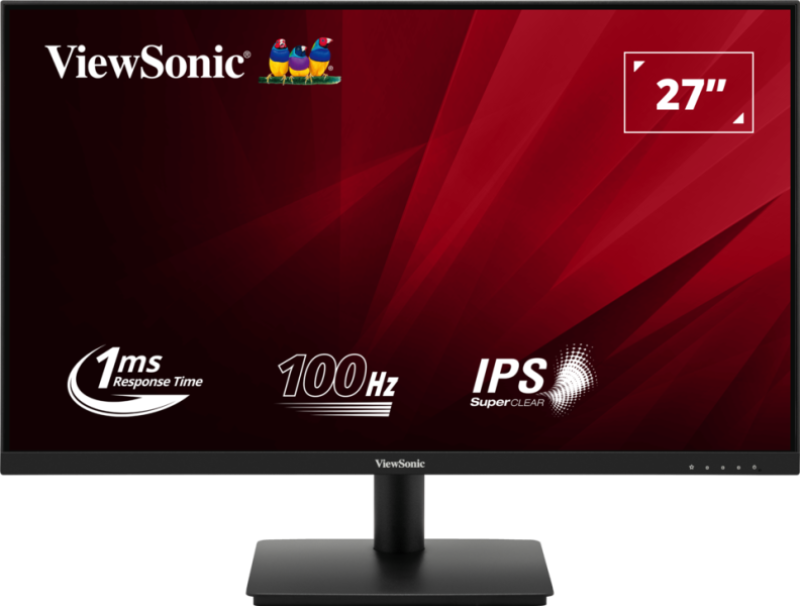 VIEWSONIC Monitor Consumer VA270-H, 27", 1920x1080 pixeli, Black, VA270-H-2