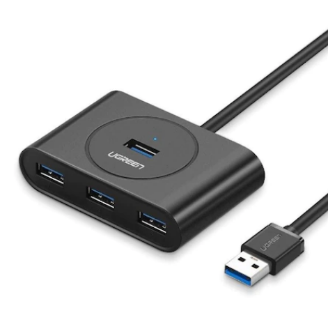UGreen HUB extern, CR113 porturi USB: USB 3.0 x 4, conectare prin USB 3.0, lungime 0.5 m, 20290