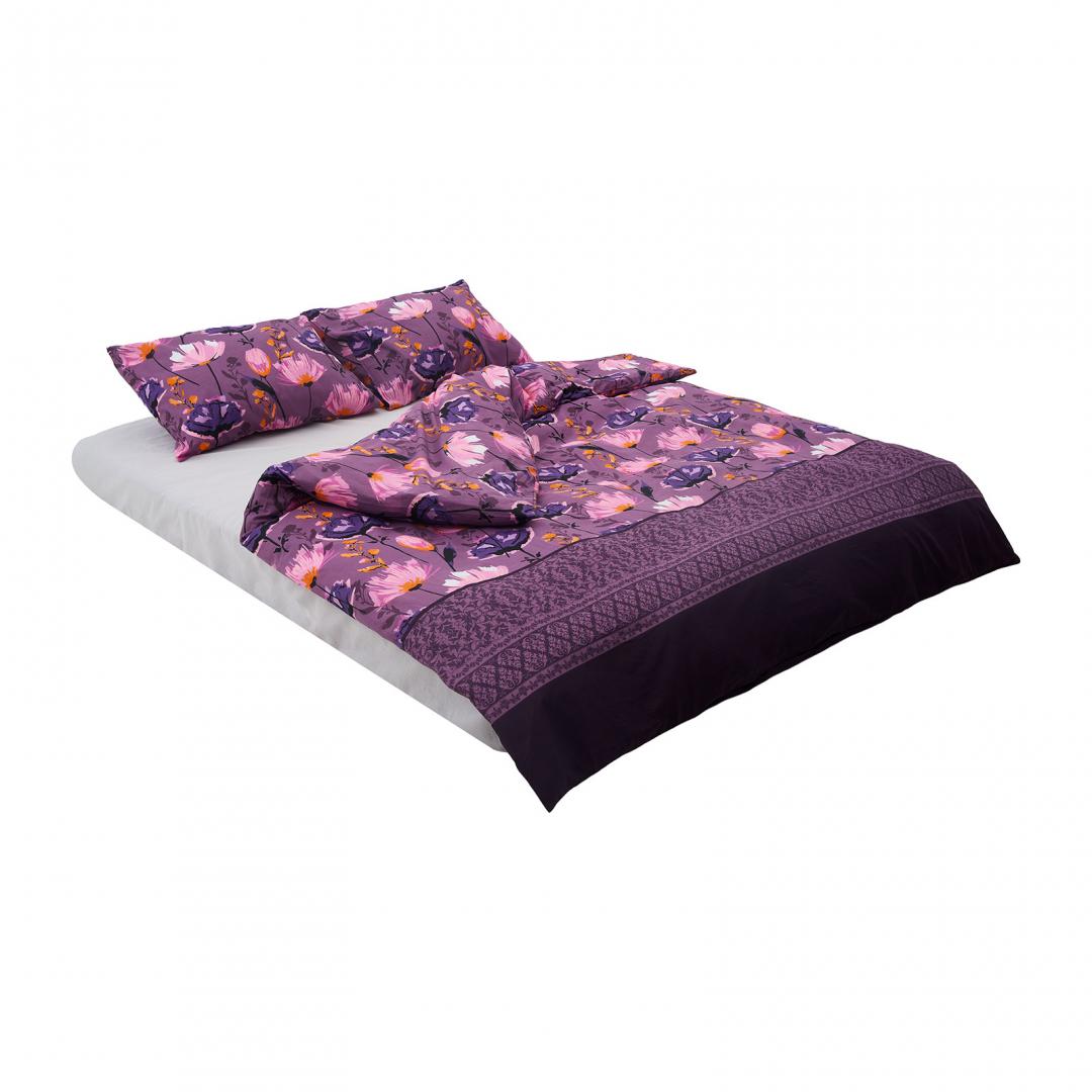 HEINNER Lenjerie dubla,100%bumbac,4 piese, Nuvia, HR-4BED-132-NVA - imagine 2