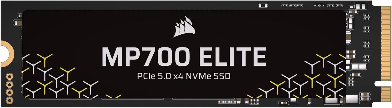 Corsair SSD MP700 ELITE, 2TB, M.2, PCIe Gen 5.0 x4, CSSD-F2000GBMP700ENH