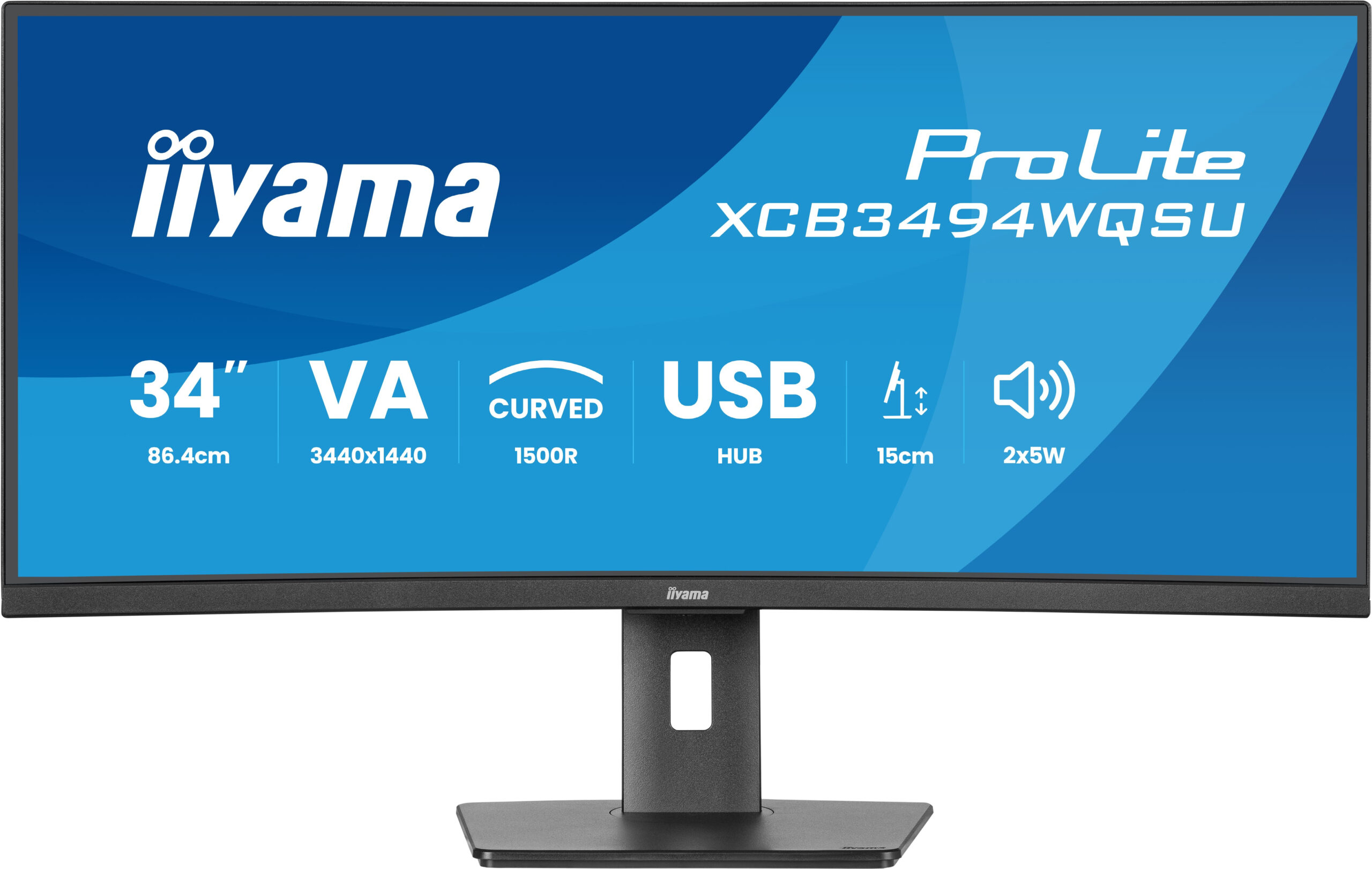 Iiyama Monitoare LED, XCB3494WQSU-B1 - imagine 3