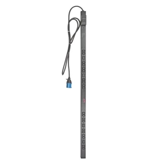 APC PDU, ZeroU pt. rack 19 inch, 24 prize IEC, intrare IEC, max 32 A, cablu 3 m, negru, AP7553