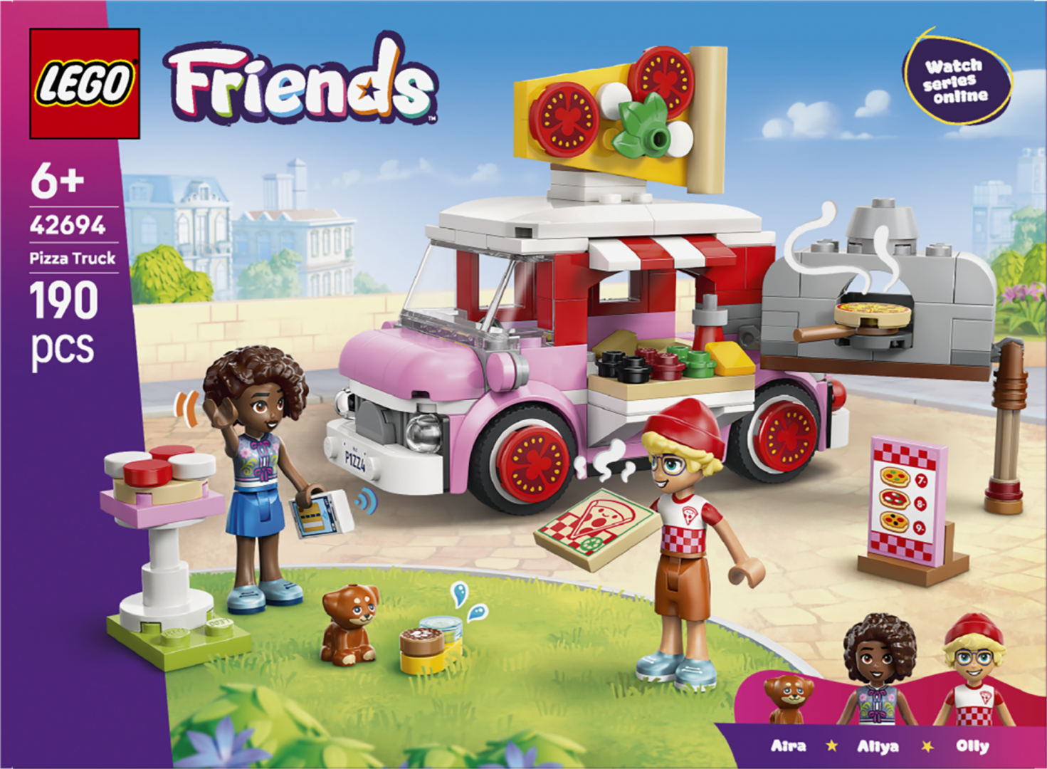 LEGO FURGONETA DE PIZZA, LEGO42694 - imagine 2