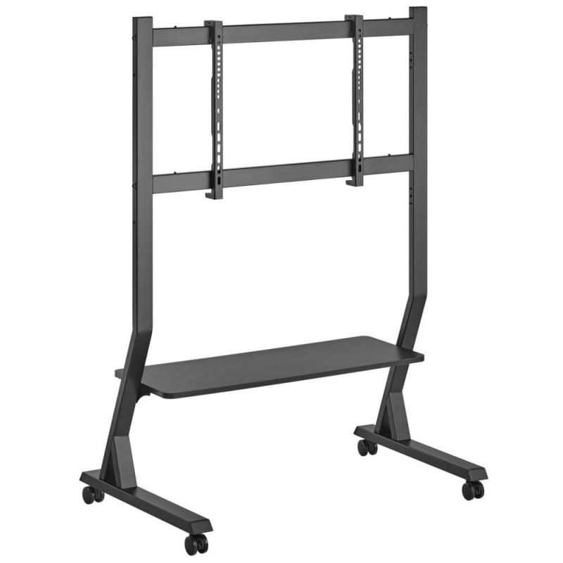 Techly Stand TV mobil pe roti, universal, raft inlcus, 45 - 90 inch, ICA-TR325