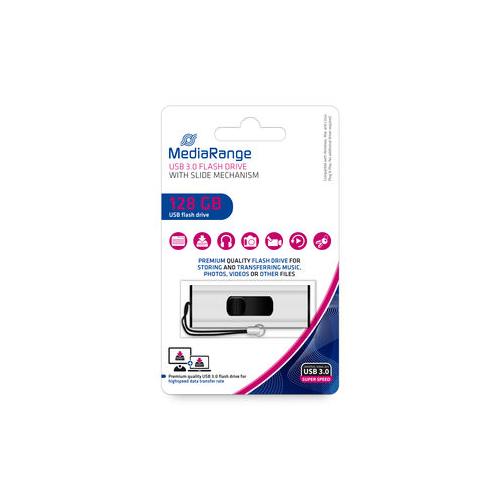 MediaRange USB 3.0 flash drive, 128GB, MR918