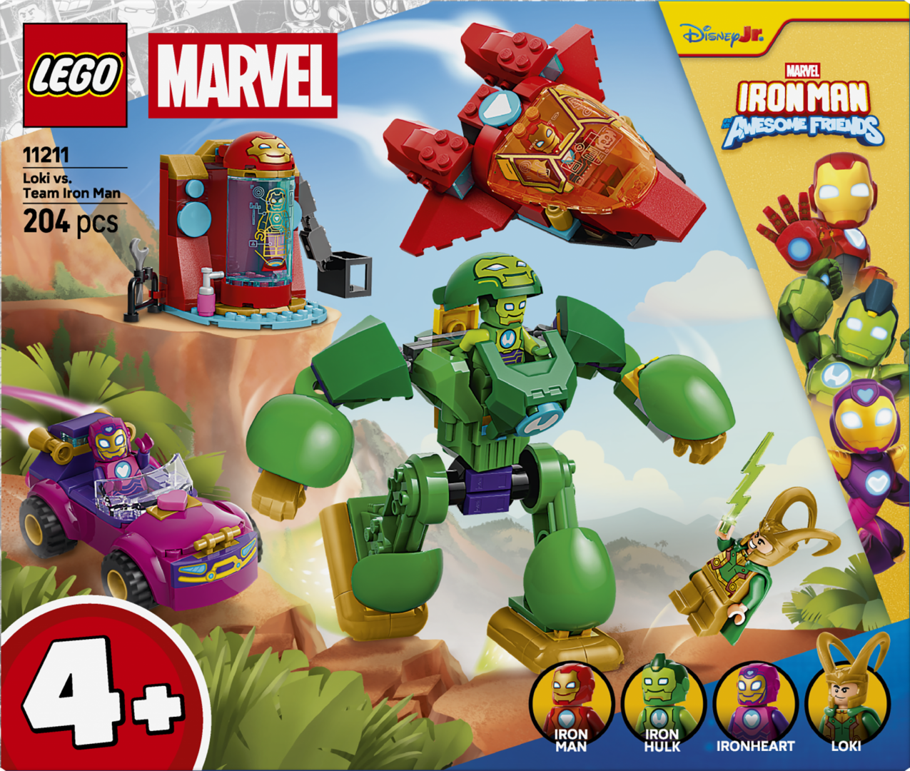 LEGO LOKI VS ECHIPA LUI IRON MAN, LEGO11211 - imagine 2