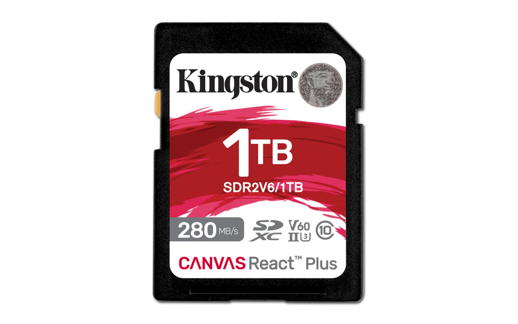Kingston SD CARD KS 1TB SD, SDXC, CL10, SDR2V6/1TB