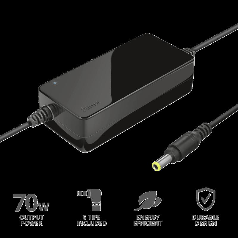 Trust ALIMENTATOR Notebook la retea compatibil universal, iesire 19 Volt, TR-22141 - imagine 2