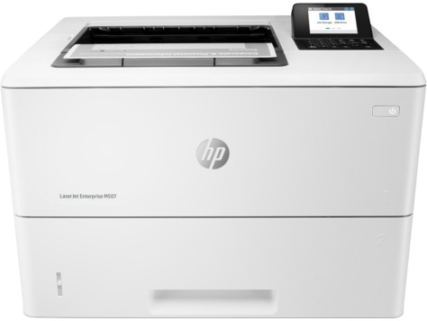 HP Imprimanta Laser Mono M507dn, A4, Impr., 43ppm mono, USB|Ret, Duplex:Da, ADF:Nu, 1PV87A