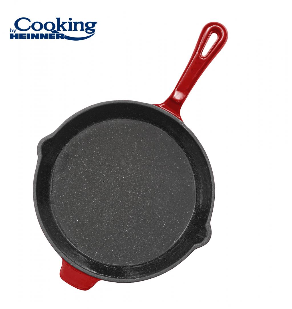 HEINNER TIGAIE FONTA EMAILATA 26x5CM, RED LINE, COOKING BY, HR-KN-T26