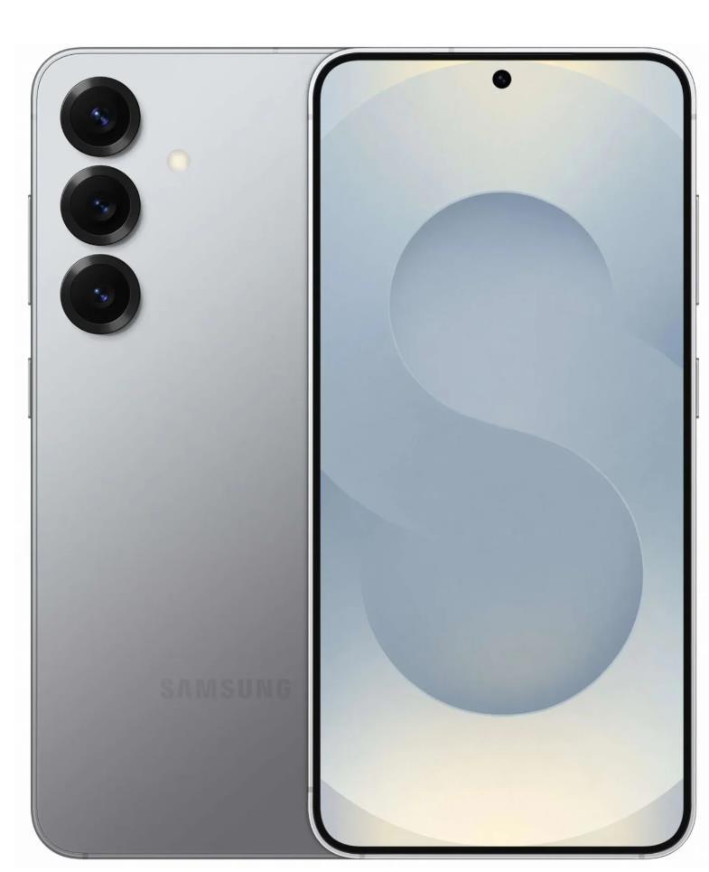 Samsung Smartphone Galaxy S25 256GB 12GB RAM 5G Dual SIM Silver Shadow, SM-S931BZSGEUE