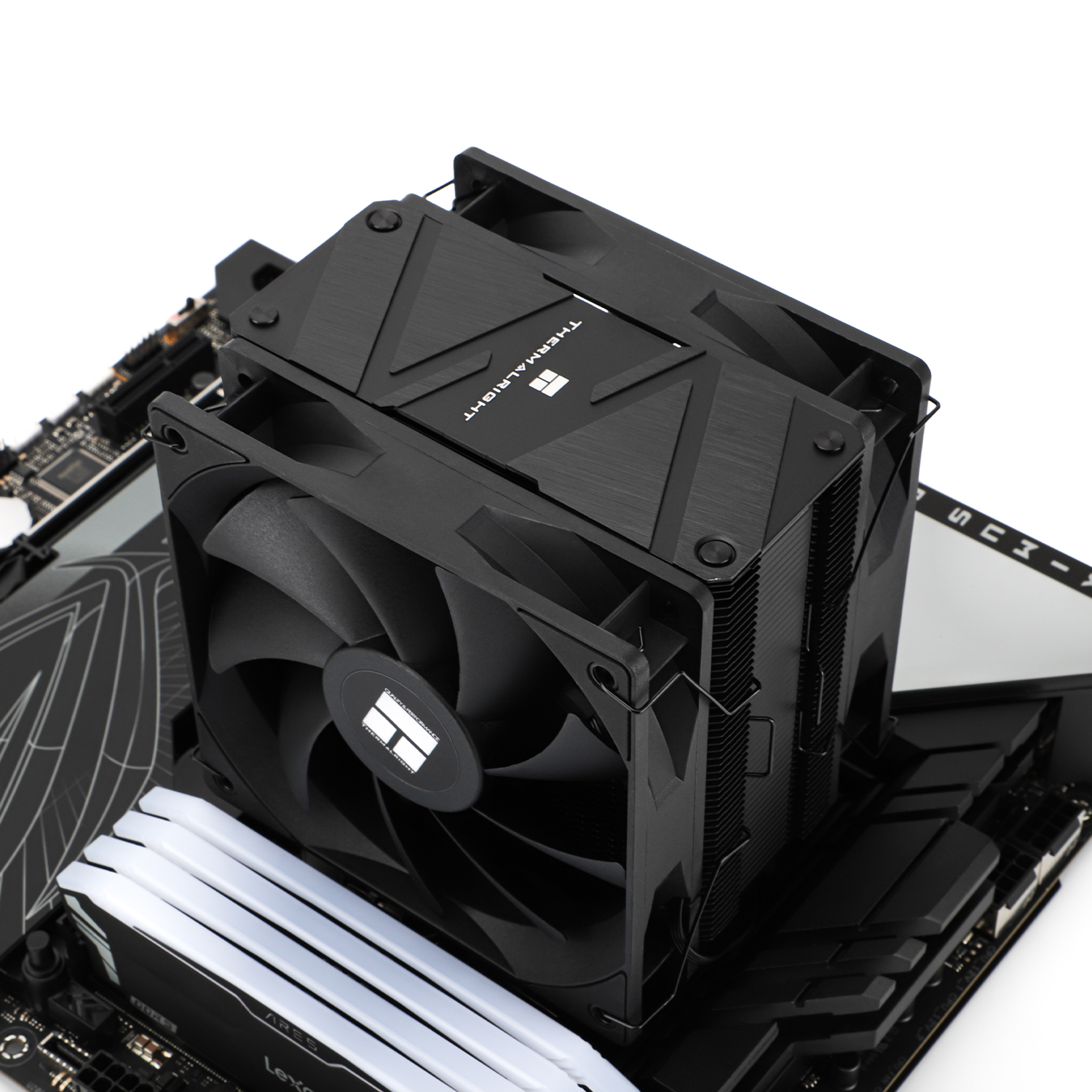 Thermalright COOLER skt. Intel si AMD, racire cu aer, vent. 2 x 120mm, Burst Assassin 120 EVO Dark - imagine 5