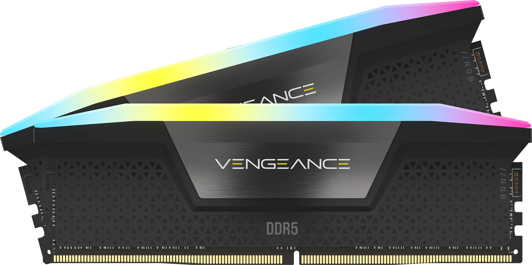 Corsair Vengeance RGB, 16GB, KIT 2 x 8GB, DDR5, 5200MHz, C40, 1.25V, Intel XMP, CMH16GX5M2B5200C40