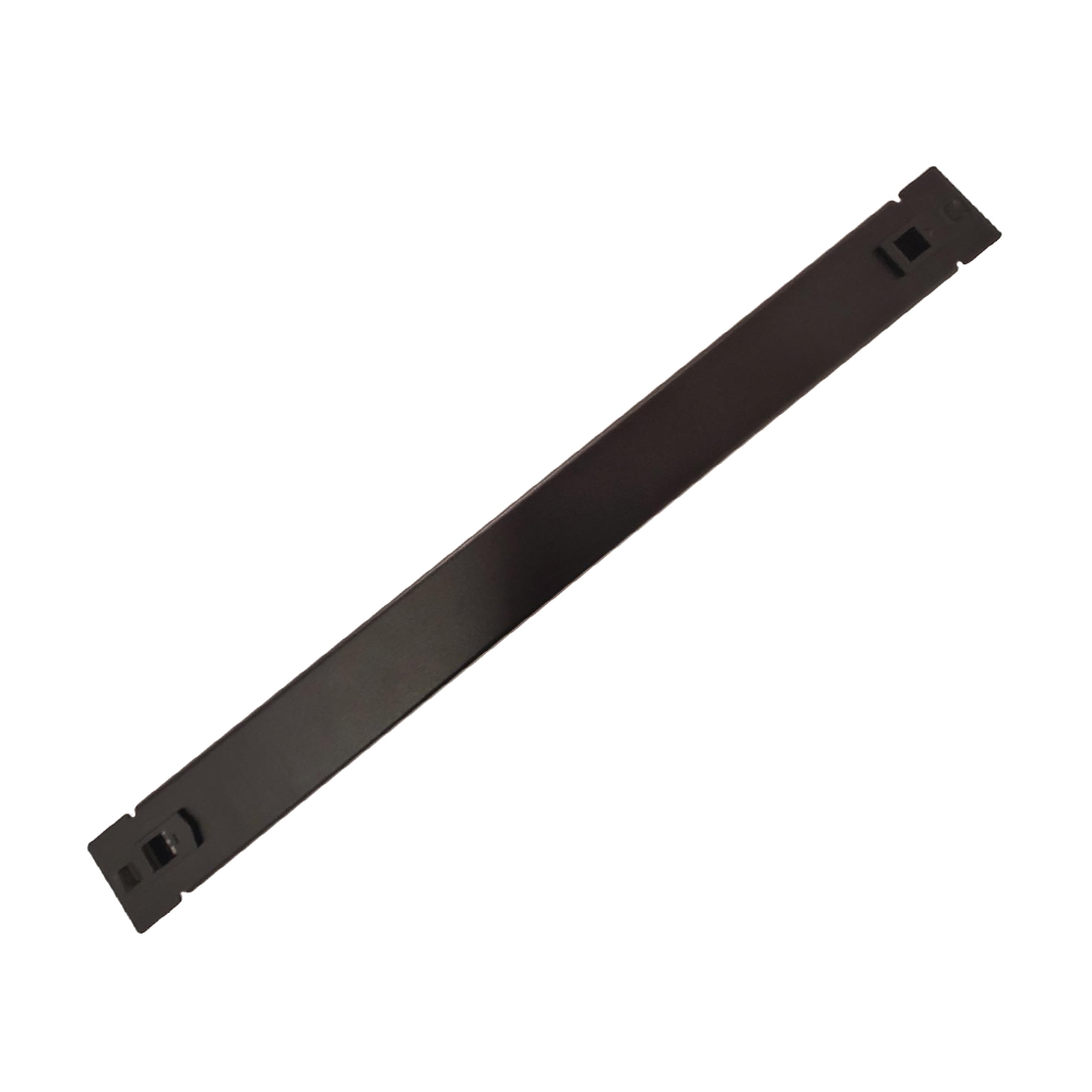 SPACER PANOU gestionare cabluri, tip masca orizontala blank, 19 inch, 1U, 0.8mm, SPCM-1UF-BK-02