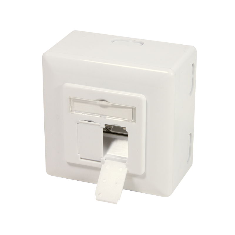 Logilink PRIZA RJ-45 aplicabila cu 2 iesiri pt. cablu FTP, Cat6A, RJ-45 (M) x 2, ecranat, NP0124