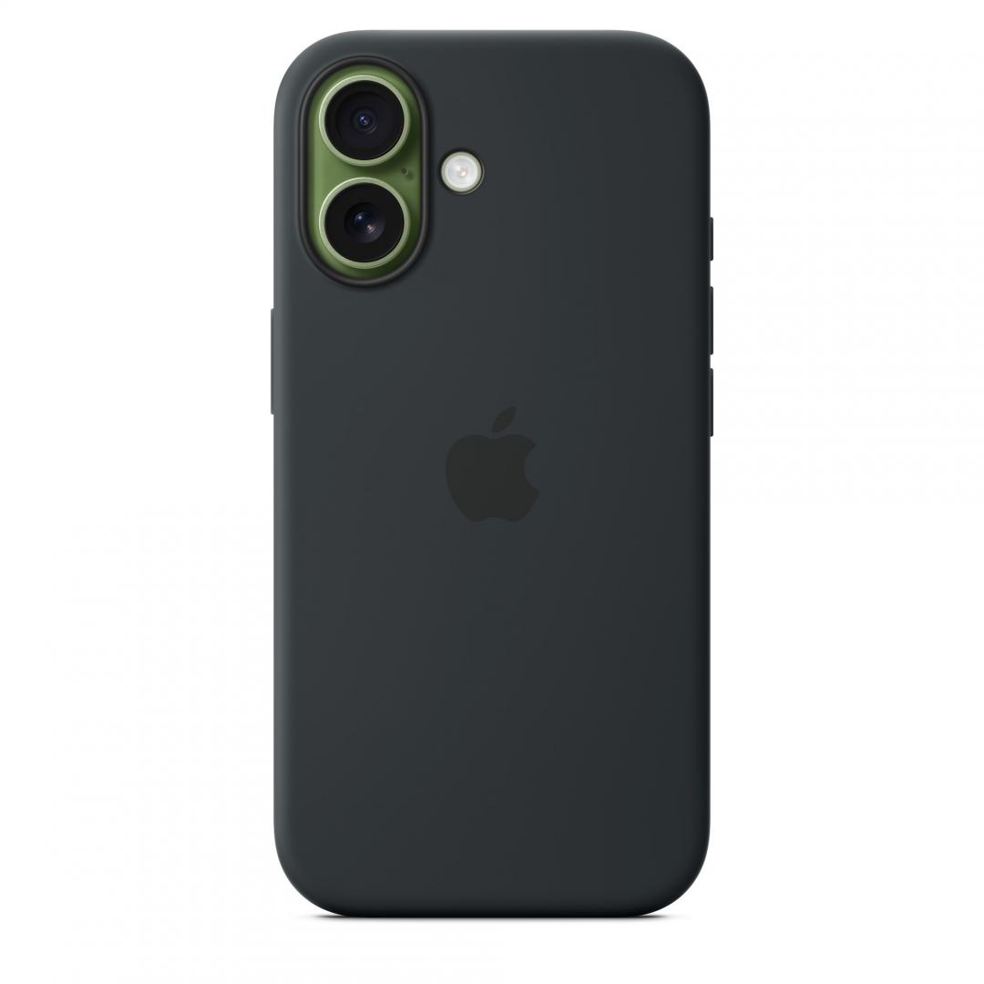 APPLE iPhone 17 Silicone Case with MagSafe - Black, MGF14ZM/A - imagine 3