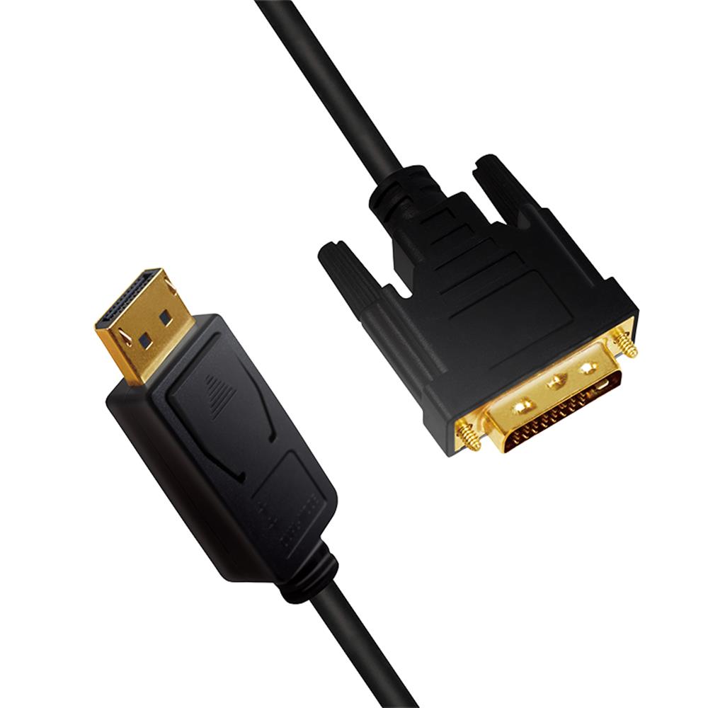 Logilink DisplayPort cable, DP 1.2 to DVI, 5m, CV0133 - imagine 2