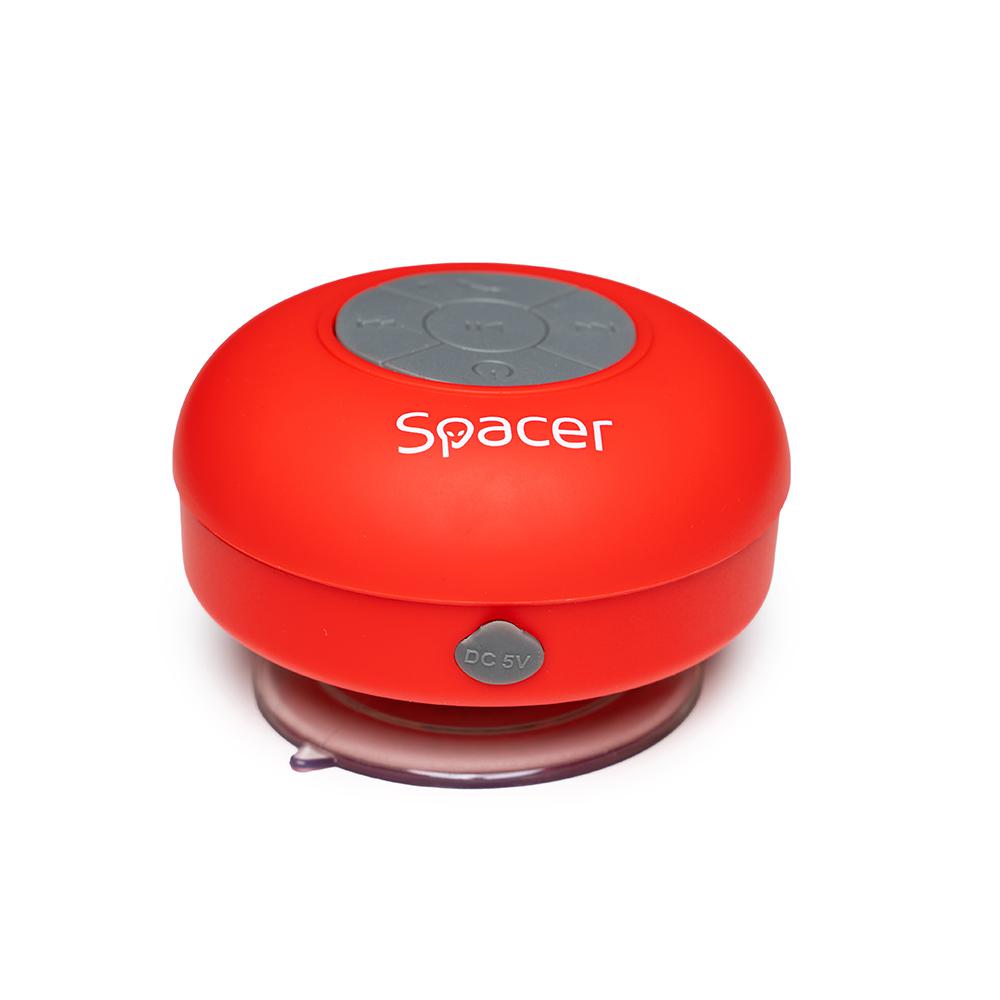 SPACER Boxa DUCKY-RED portabila, 3W RMS, control volum, acumulator 300mAh, microfon, SPB-DUCKY-RED