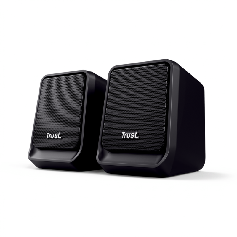 TRUST Boxe Milo 2.0, putere maxima 12W, lungime cablu 120 cm,negru, TR-26254