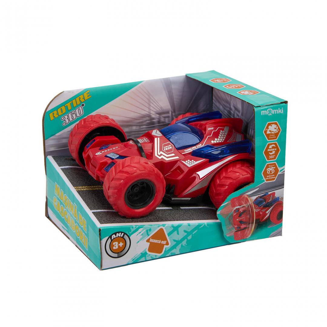 MomKi MASINA PENTRU CASCADORII, OFF-ROAD, 360 DE GRADE, MOMKI, ROSU, MOMKI1819-32R
