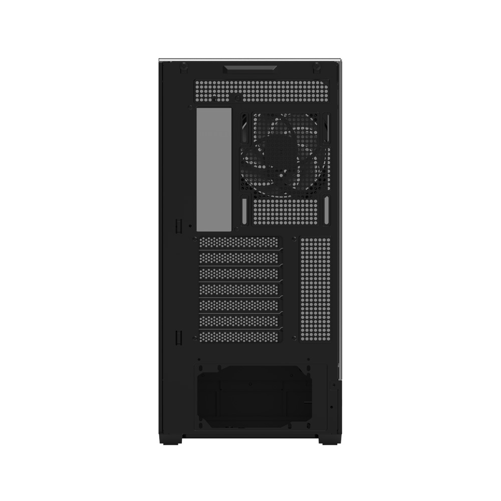 Zalman CARCASA P40 Prism Plus, middle tower, gaming, fara sursa, suporta 9xfan, P40 Prism Plus Black - imagine 9