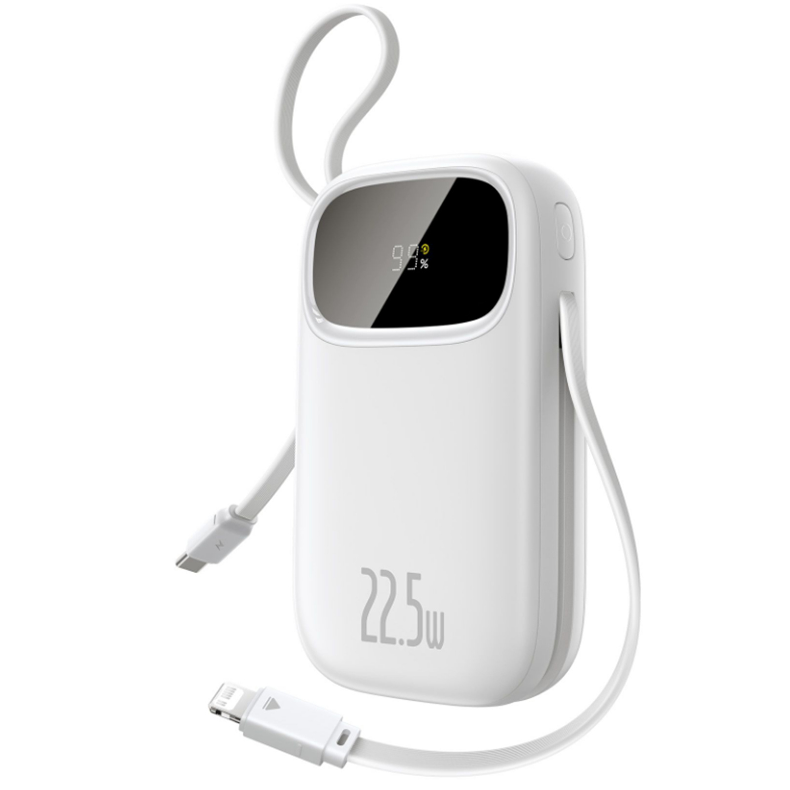 Baseus POWER BANK Qpow3, 10000mAh, 22.5W, 1 x USB, cablu integrat USB Type-C, cablu, P10082106213-00 - imagine 3